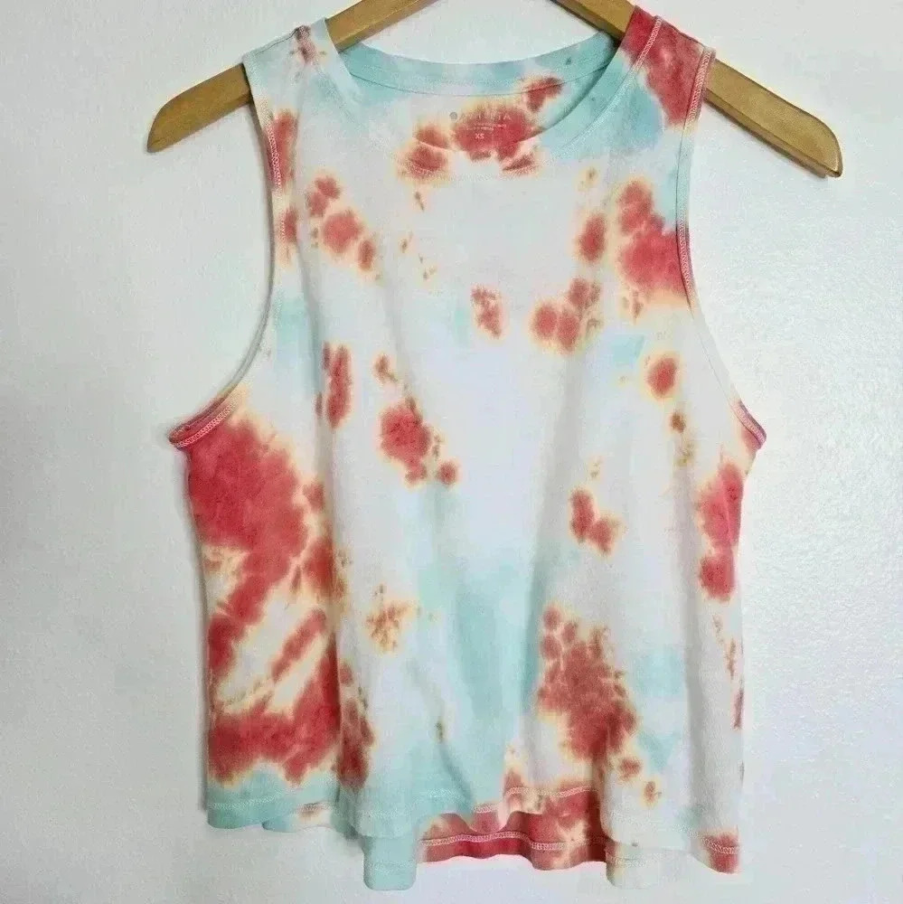 Athleta Tie Dye Sleeveless Top Size XS